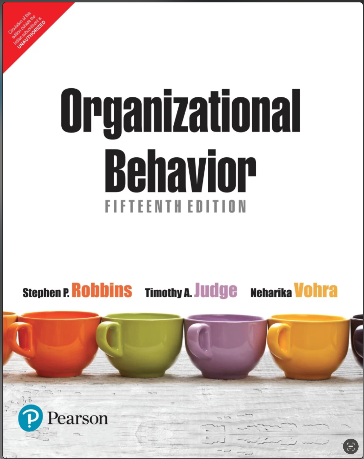 ORGANIZATIONAL BEHAVIOR